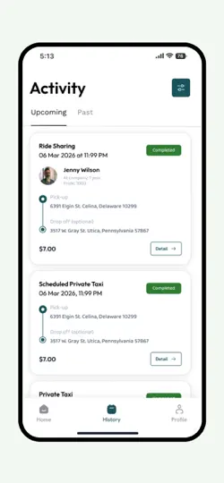 Скриншот Cashride - Ride Share на iPhone 3