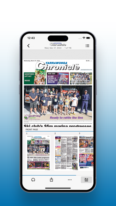 Yarrawonga Chronicle Screenshot