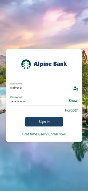 Alpine Bank - Alpine Mobile screenshot 1