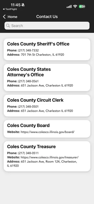 Coles County Sheriff’s IL screenshot 2