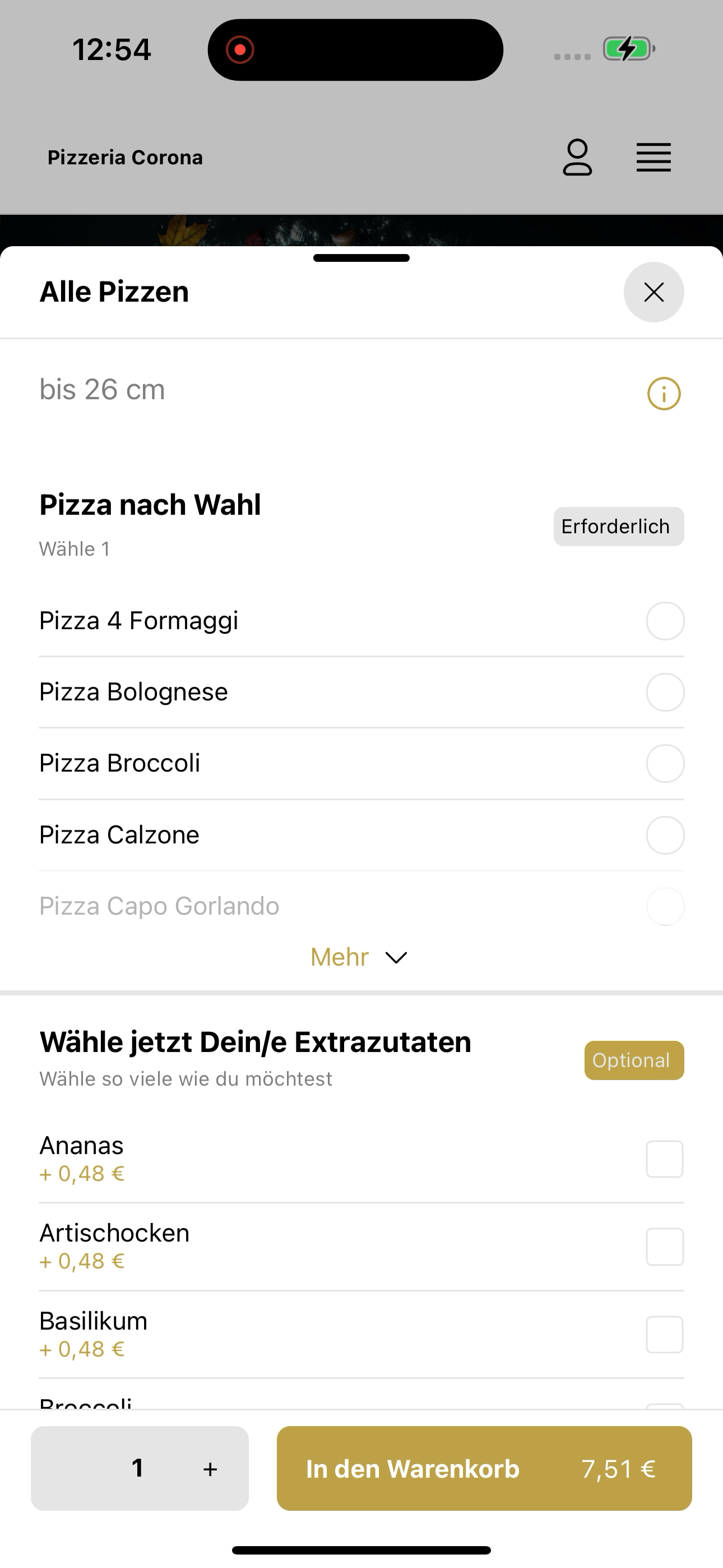 Pizzeria Corona screenshot 8