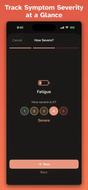 SymptomLog: Symptom Journal screenshot 3