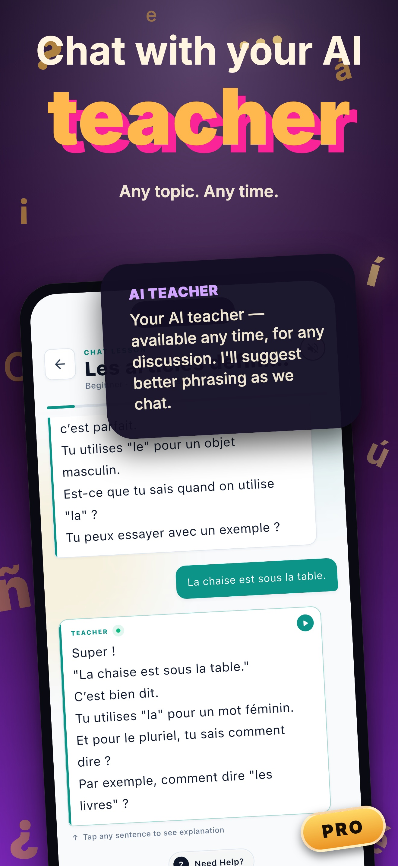 Erla: Learn French with AI screenshot 5