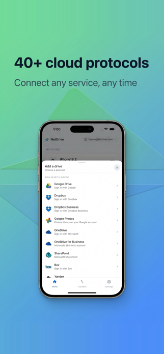 NetDrive Mobile Screenshot 2 of 8