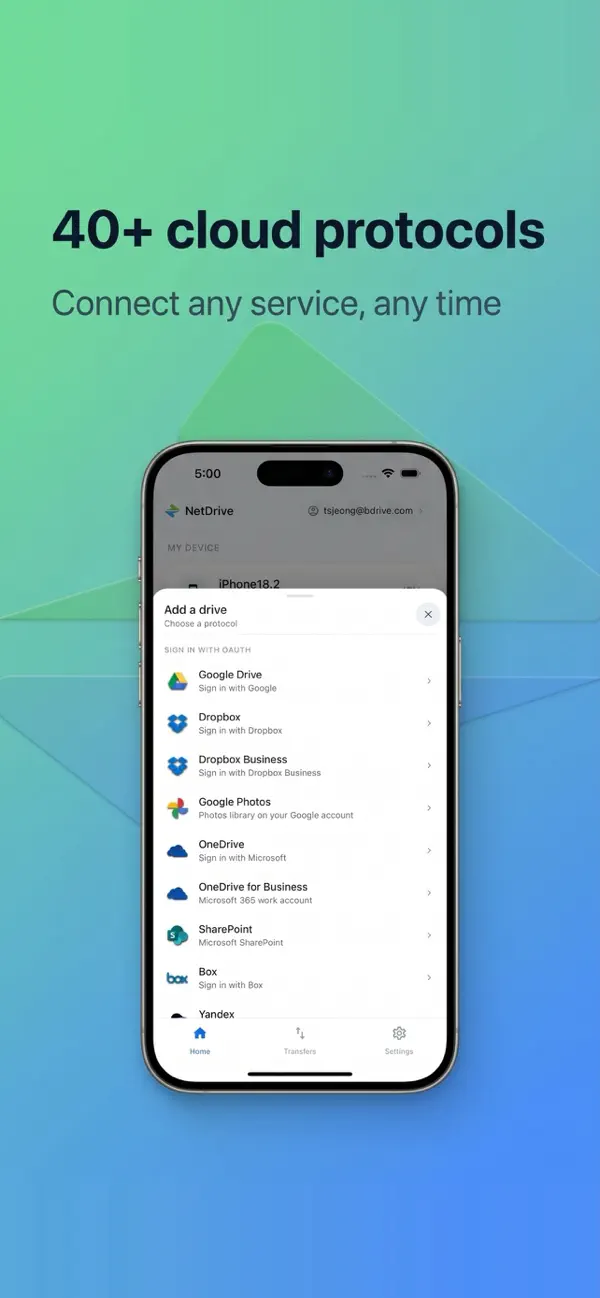Screenshot #2 pour NetDrive Mobile