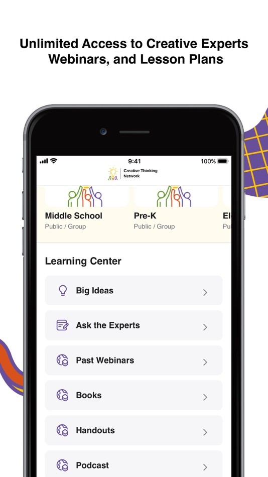 #7. Creative Thinking Network (iOS) 由: Curiosity 2 Create Foundation Inc.