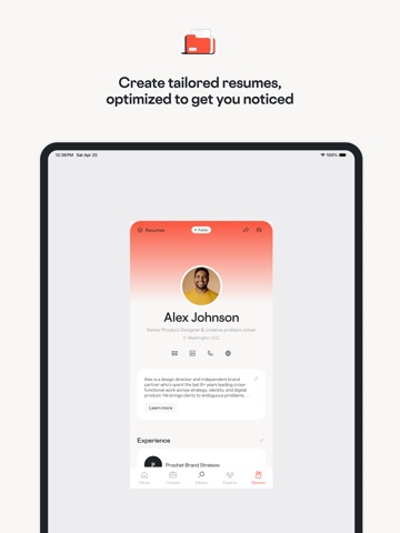 StupidFish: Career Discovery iPad screenshot