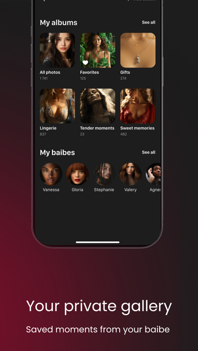Baibe: Adult AI Chat 18 + Screenshot