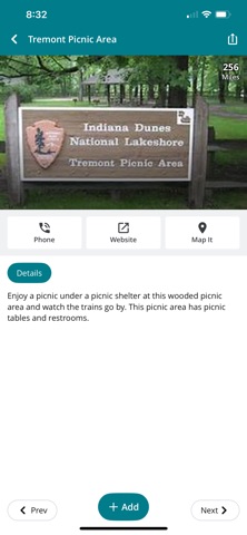 Indiana Dunes Tourism iPhone screenshot