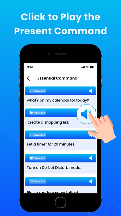 Alex Voice Command setup dot