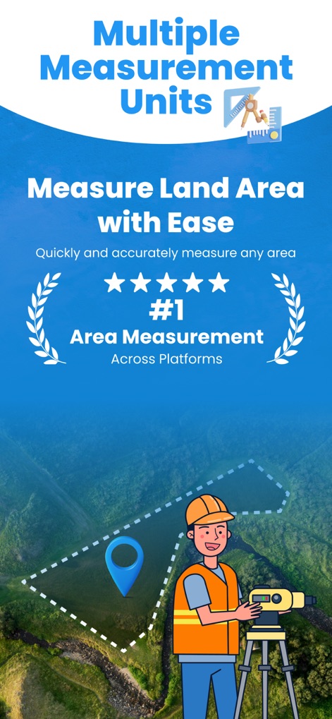 Land Survey & Measure Map - Navigation App | MWM