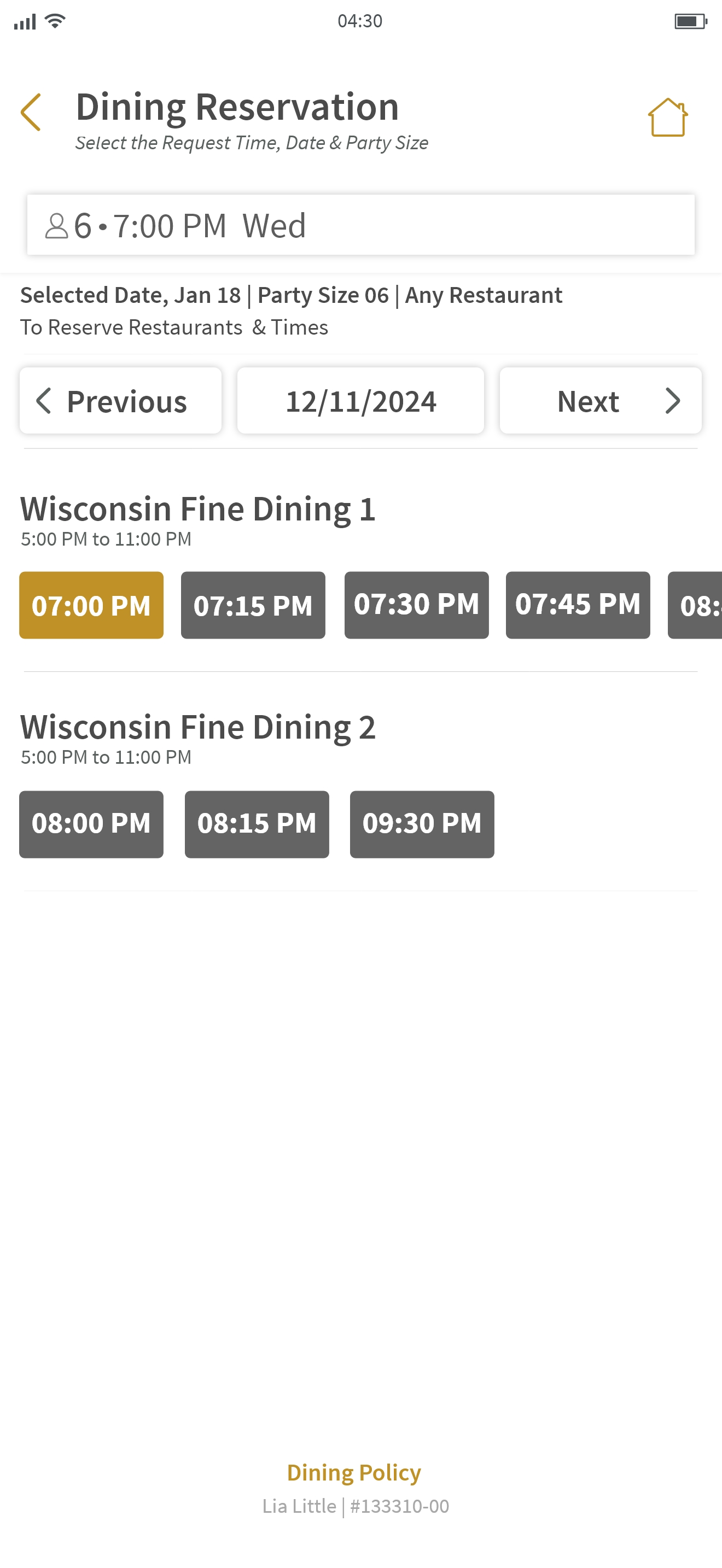 The Wisconsin Club screenshot 3