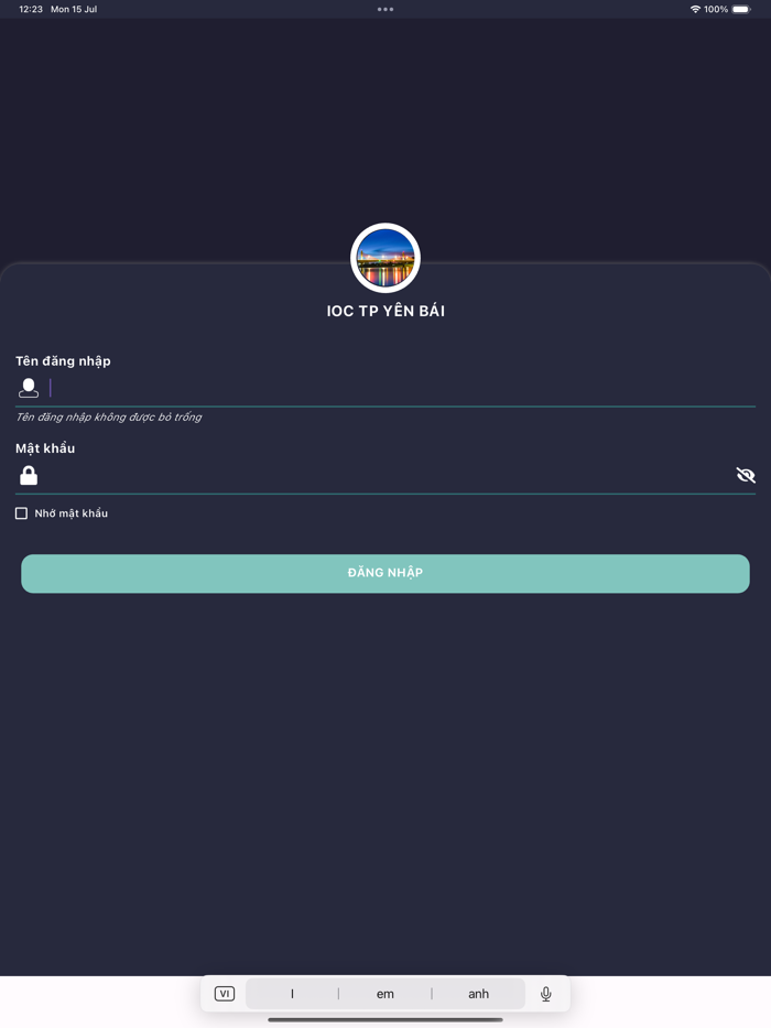 IOC thành phố Yên Bái