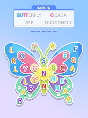 Word Pin Jam -Spell Words Bolt iPad screenshot