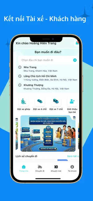 Xe ghép VN iPhone screenshot 1