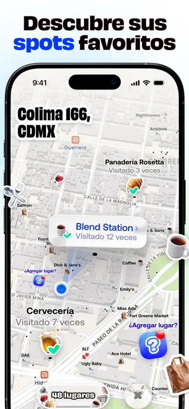 Bump - mapa para amigos screenshot 8 of 10