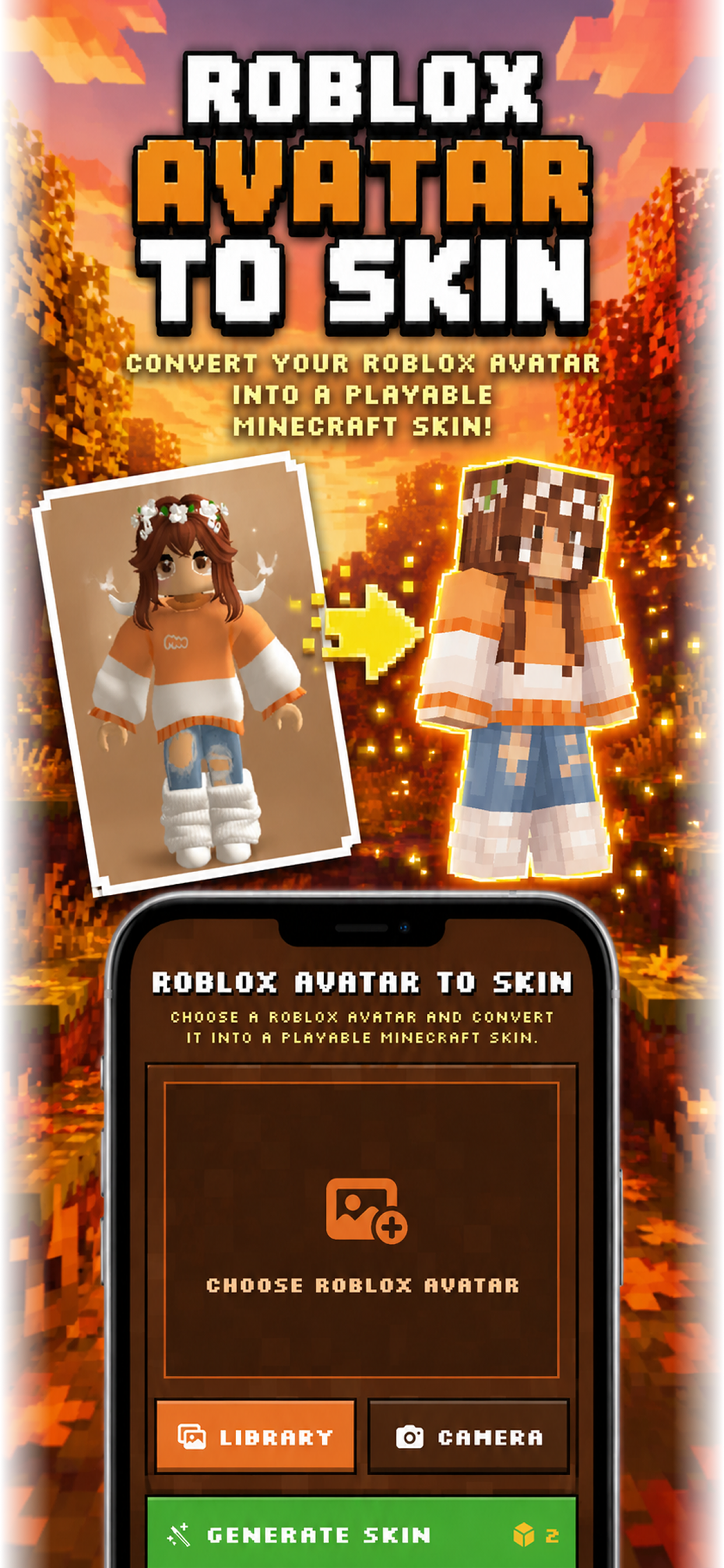 Editor, AI Skins for Minecraft screenshot 4