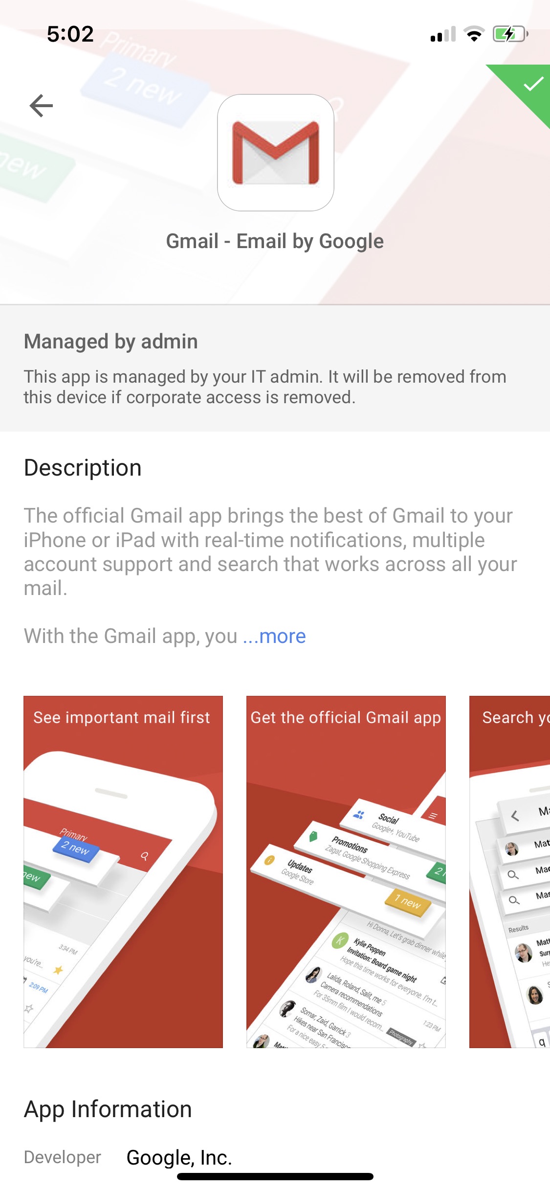 Google Device Policy screenshot 4