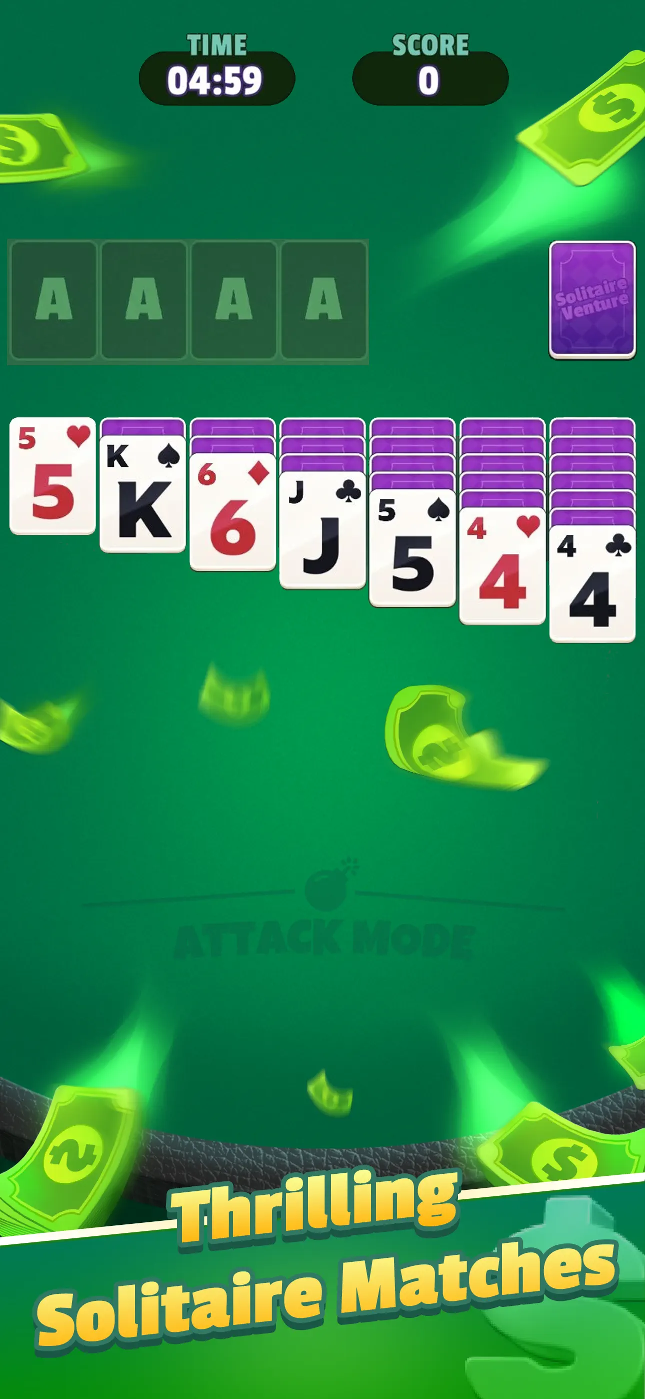 Solitaire Venture: Win Cash screenshot 2