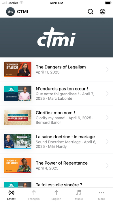 CTMI Screenshot