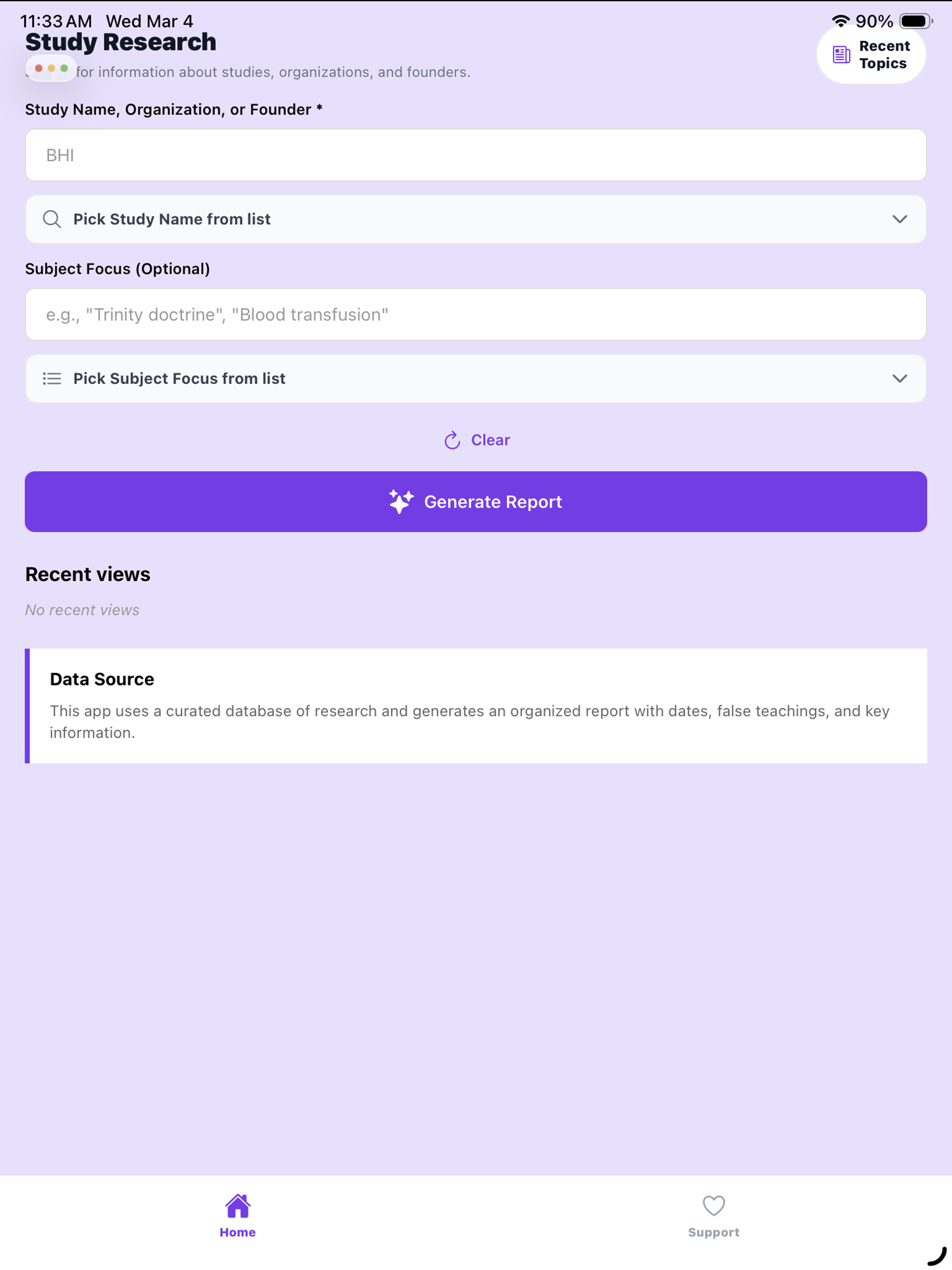 Study Research screenshot 5