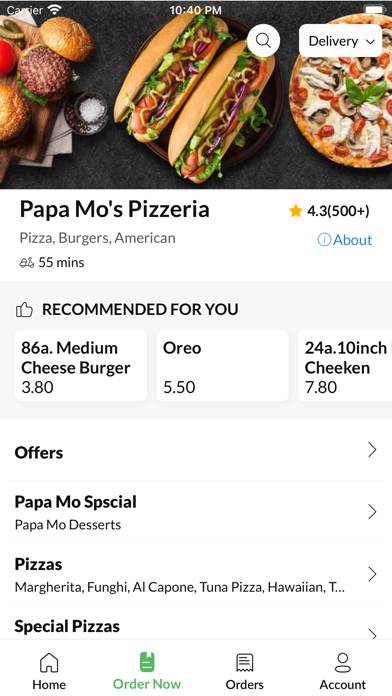 Papa Mo's Pizzeria Screenshot
