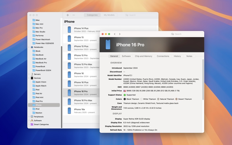 Screenshot #2 pour Mactracker