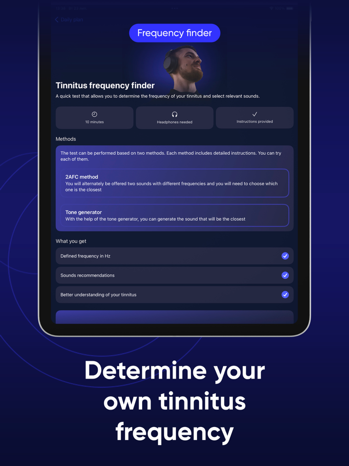 TSound tinnitus sound therapy