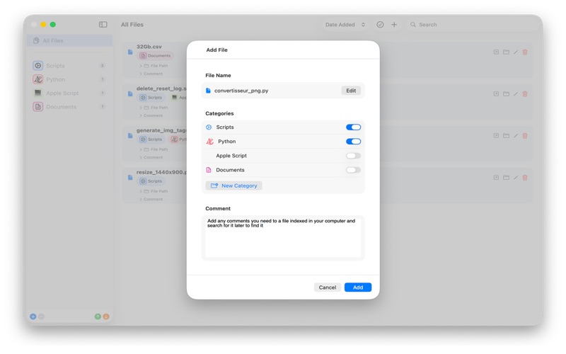 Files Organizer screenshot