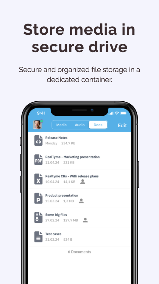 #8. JAT Secure Messenger (iOS) 게시자: RealTyme SA