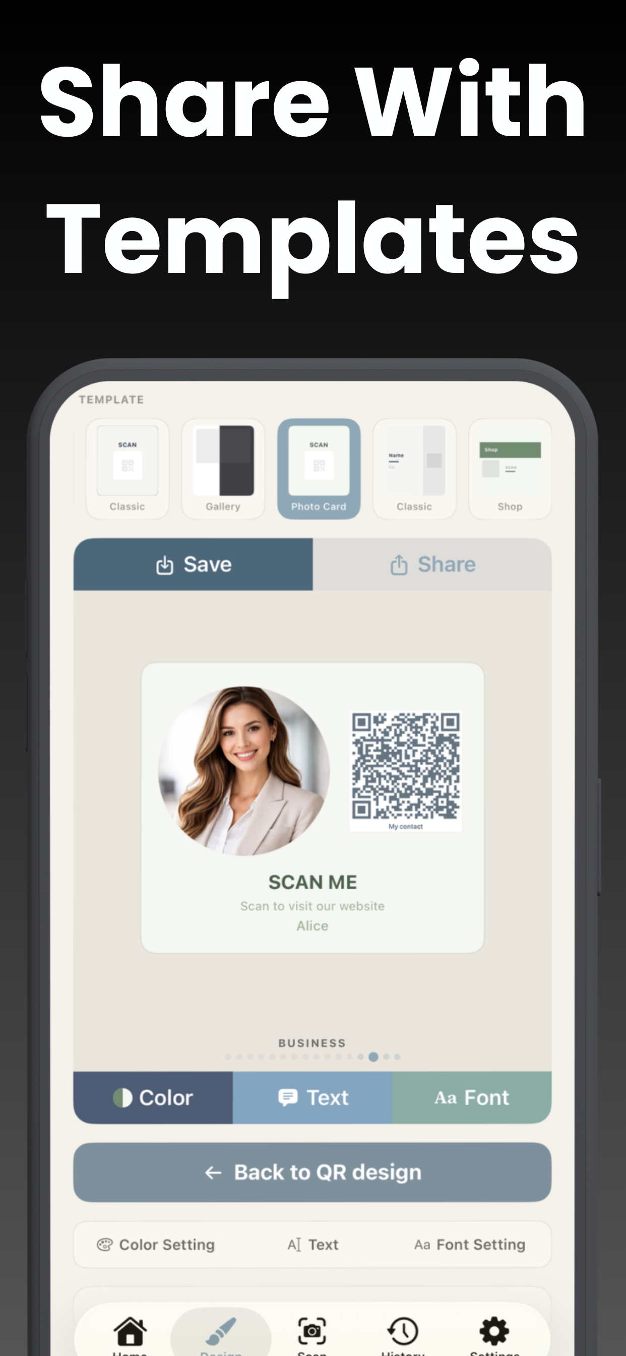 Quick QR code Generator screenshot 4