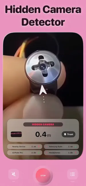SKNE : Camera Tracker Detector screenshot 1