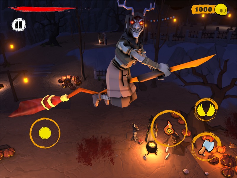 Flying Grandma: Horror Game 3D screenshot 5