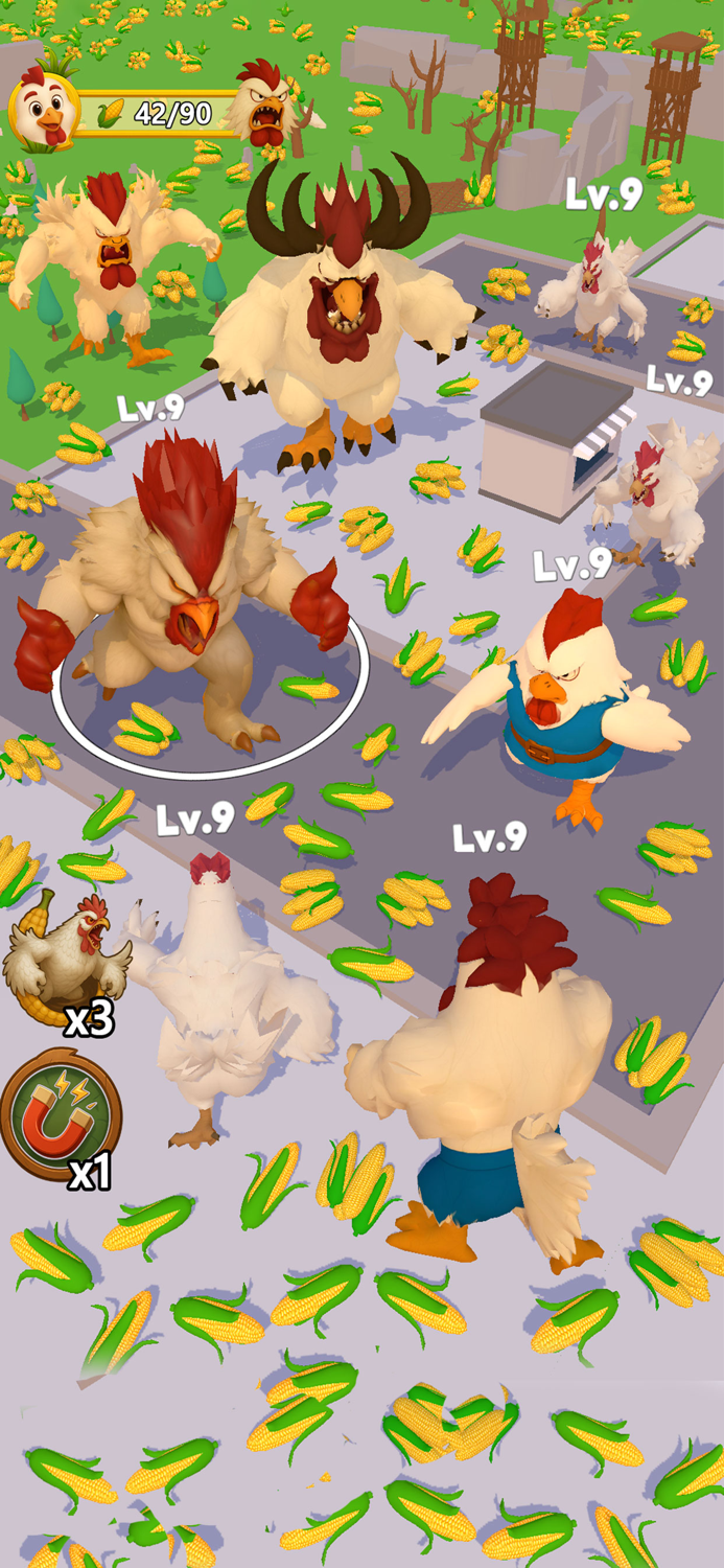 Chicken Evolution Battle 3D