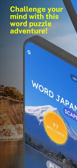 Nature Word Search: Japan screenshot 1