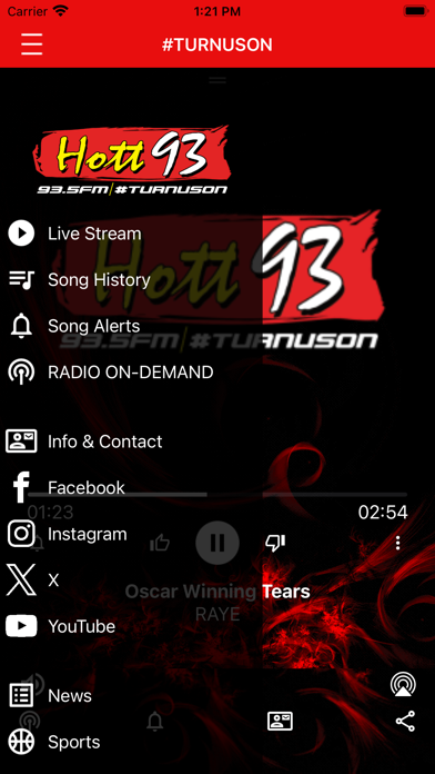 Hott 93 Screenshot