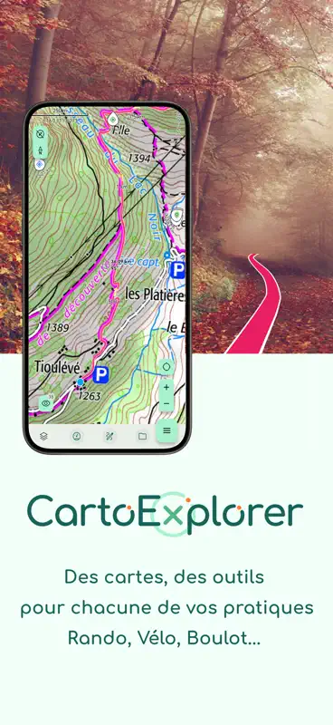 CartoExplorer | Cartes | GPS screenshot 1 of 5