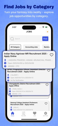 India Govt Job Finder screenshot