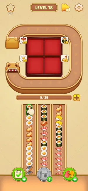Bento Flow: Food Sort screenshot 3