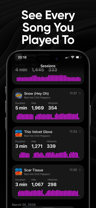 Herta - Drum Practice Tracker Screenshot 5 of 7