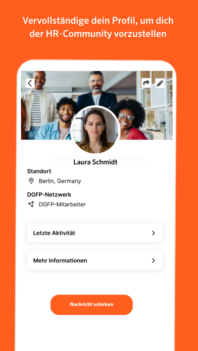 DGFP Online-Community screenshot