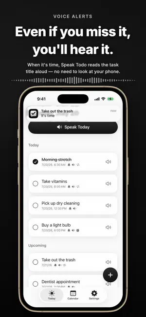 Speak Todo – Voice Task Alarm screenshot 2