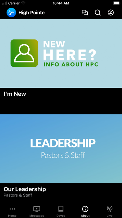 High Pointe Church Thompson CT Screenshot