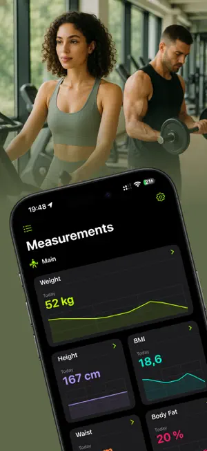 Body Measurements Tracker Pro screenshot 2