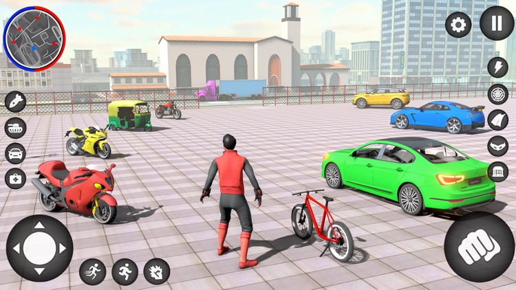 Spider Rope Hero Fighter Game