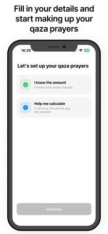 Qaza Tracker: Salah, Namaz iPhone screenshot