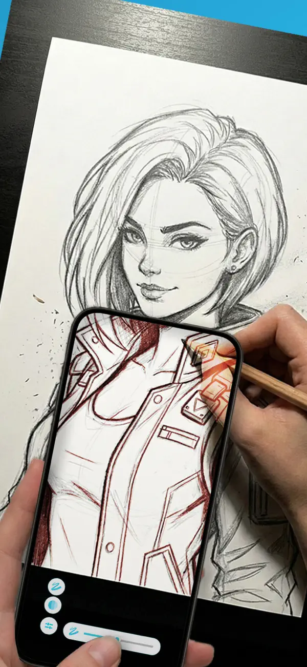 Screenshot #2 pour PainterAR: Dessin & Décalquer