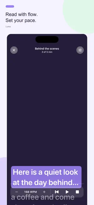 Luma: Teleprompter screenshot 2