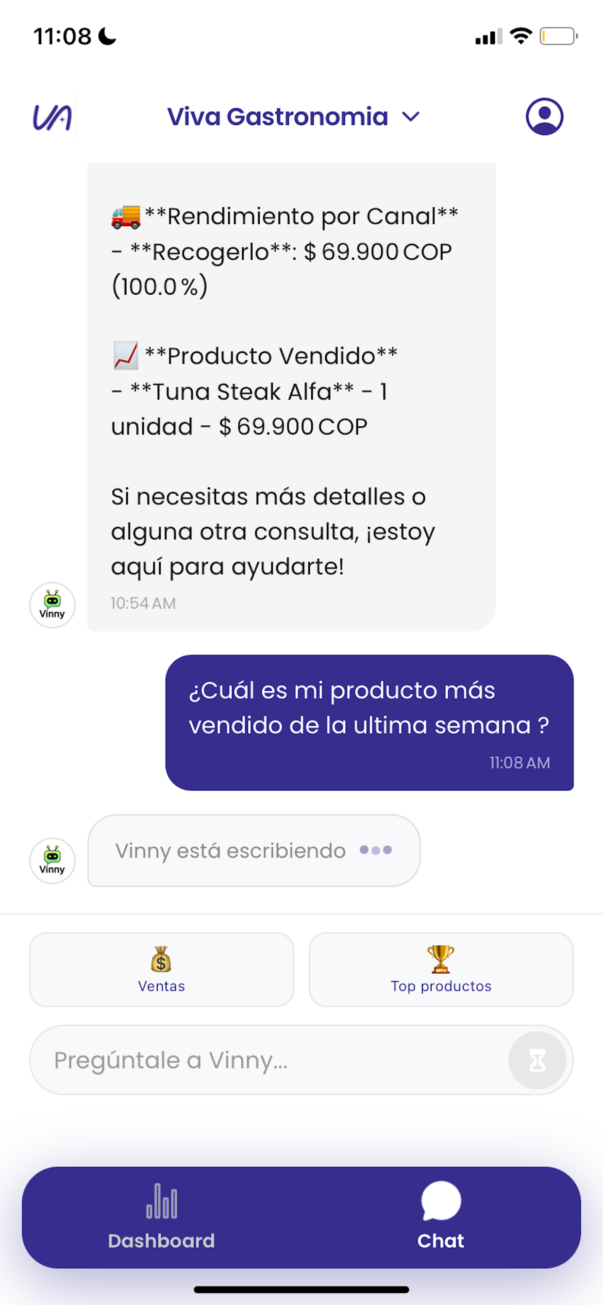 Vinapp IA screenshot 3