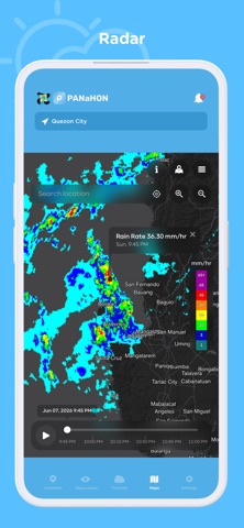 PANaHON: Weather App iPhone screenshot 2